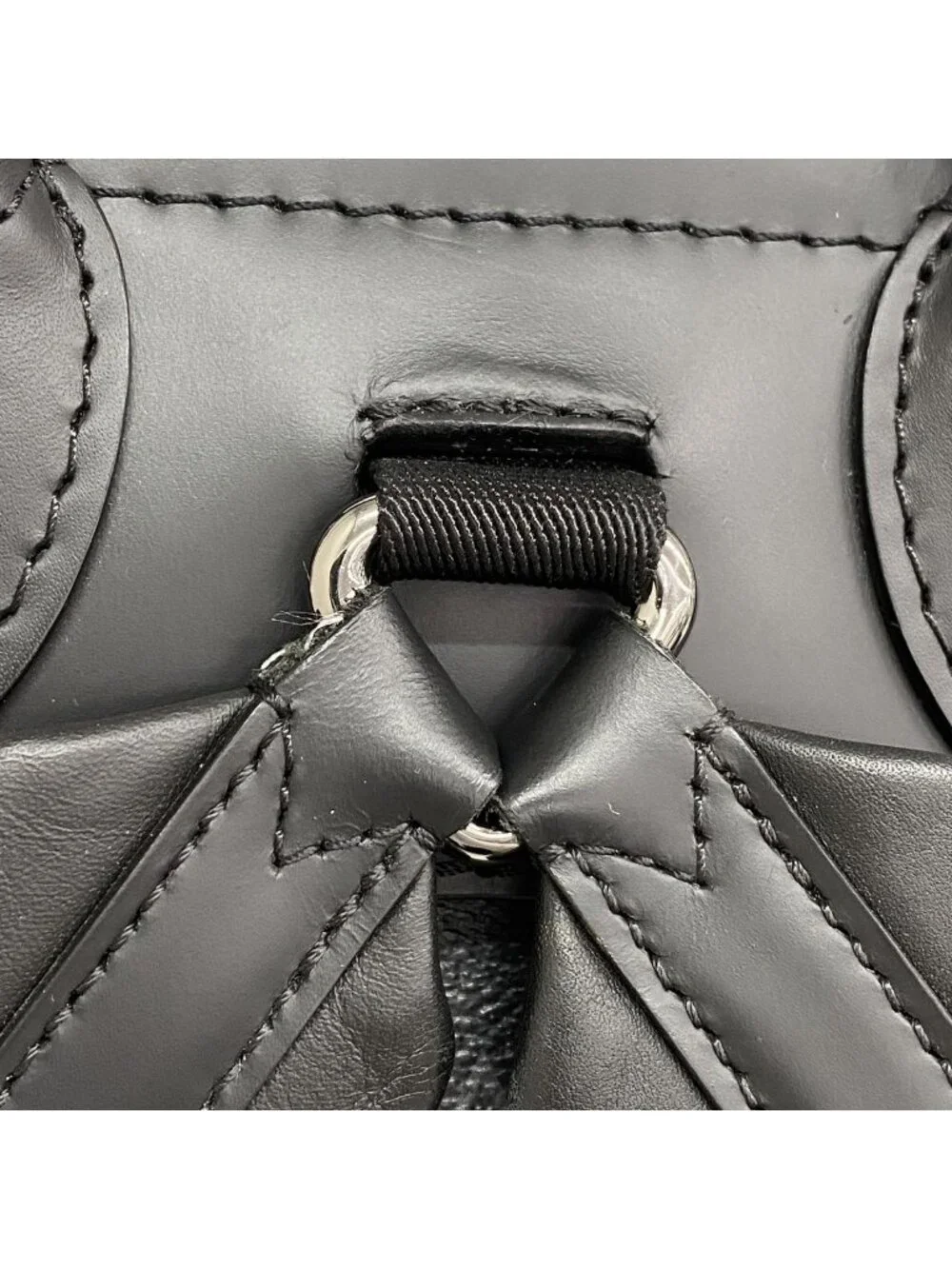 Louis Vuitton Backpack Monogram Eclipse Steamer Black